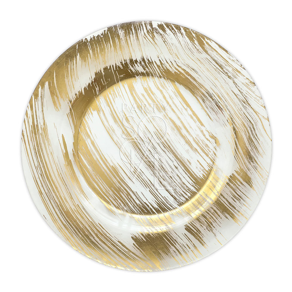 CHARGER PLATE - GOLD BRUSHED