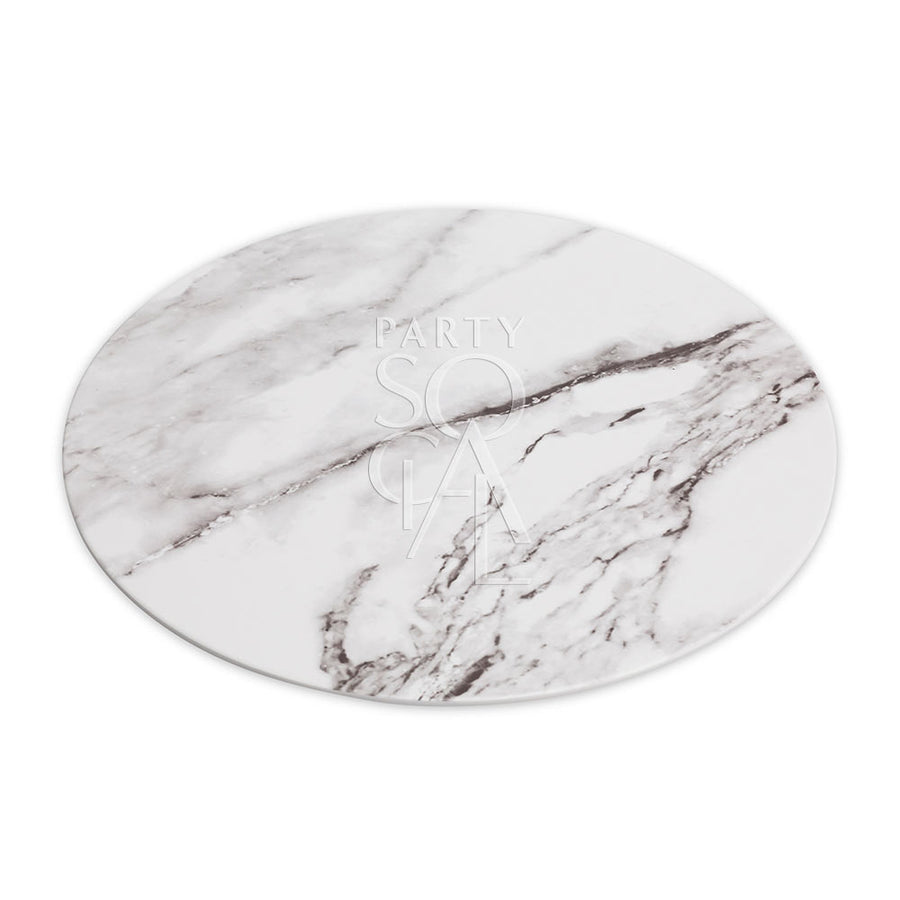 CHARGER PLATE - MARBLE TRAY